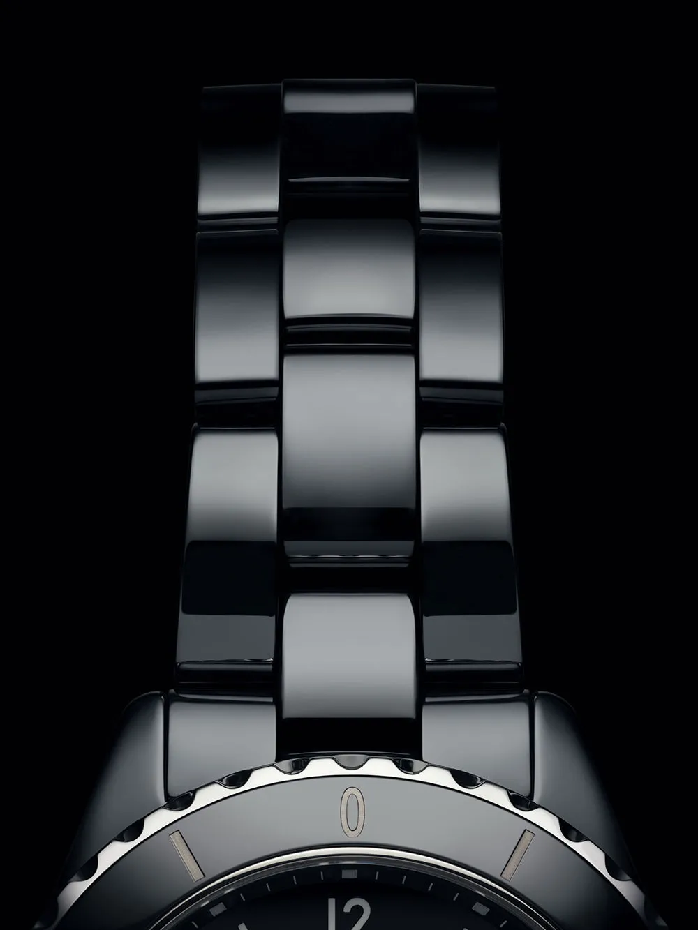 CHANEL Ex-Display J12 Black 38mm Ceramic Automatic Watch sold by C.W. Sellors product image thumbnail 4