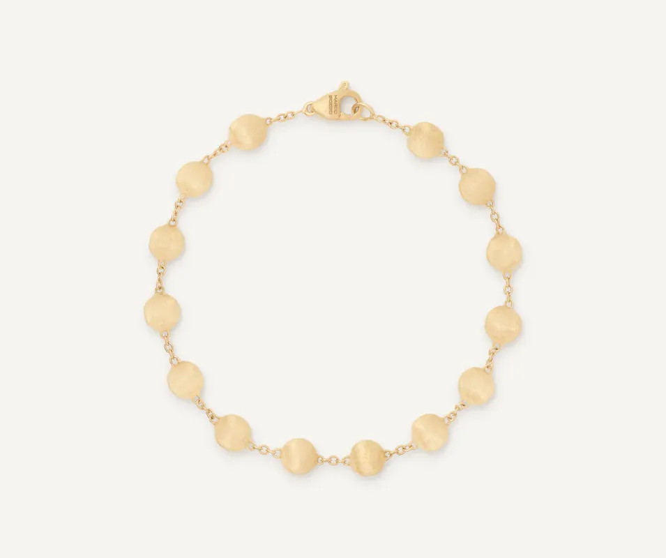 Marco Bicego Africa 18ct Yellow Gold Bracelet sold by C.W. Sellors