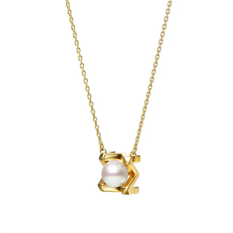 Mikimoto 18ct Yellow Gold Akoya Pearl m Collection 43cm Necklace sold by C.W. Sellors