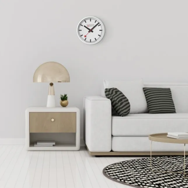 Mondaine Wall Clock 25cm Watch sold by C.W. Sellors product image thumbnail 2