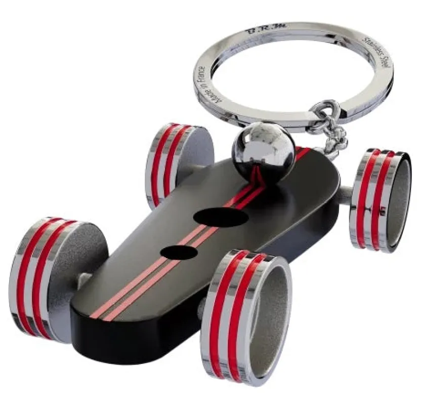 B.R.M. Key Ring Bolides by B.R.M Red Stripes Watch sold by C.W. Sellors