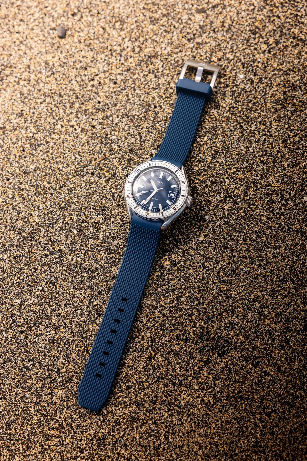 Doxa Sub 200 Caribbean Blue Rubber Watch sold by C.W. Sellors product image thumbnail 4
