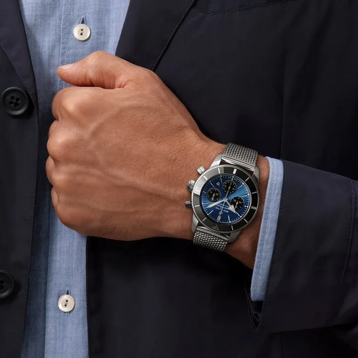 Breitling Pre-Owned Superocean Heritage II B01 Chronograph 45 Watch D sold by C.W. Sellors product image thumbnail 5