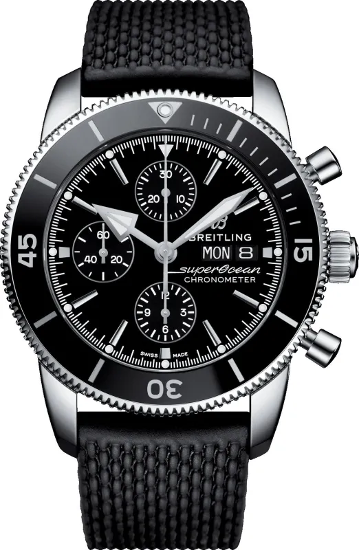 Breitling Pre-Owned Superocean Heritage II Chronograph 44 Watch D sold by C.W. Sellors