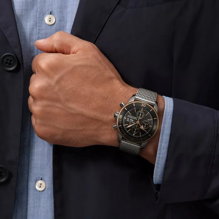 Breitling Pre-Owned Superocean Heritage II Chronograph 44 Watch D sold by C.W. Sellors product image thumbnail 5