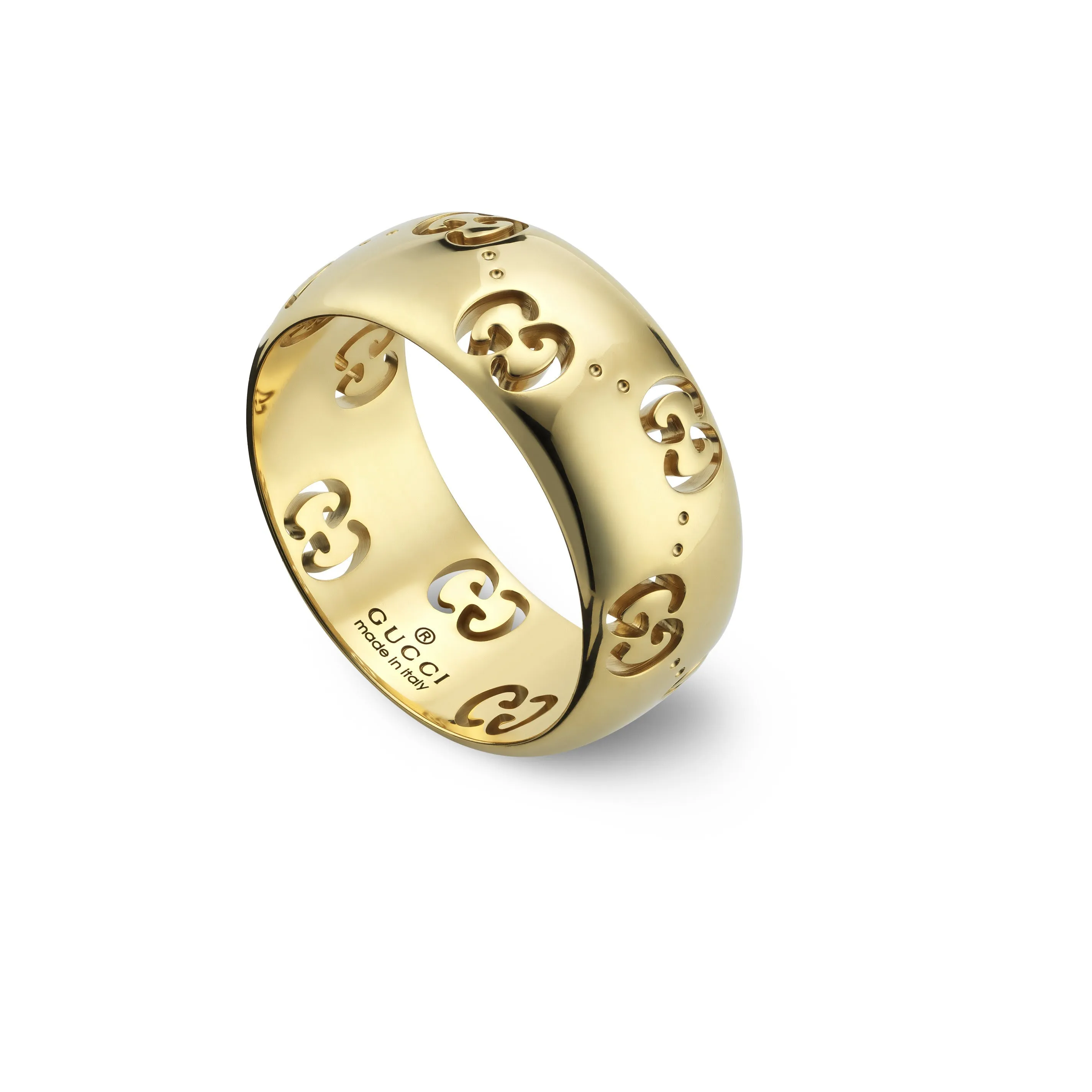 Gucci Icon 18ct Yellow Gold Ring sold by C.W. Sellors product image thumbnail 4