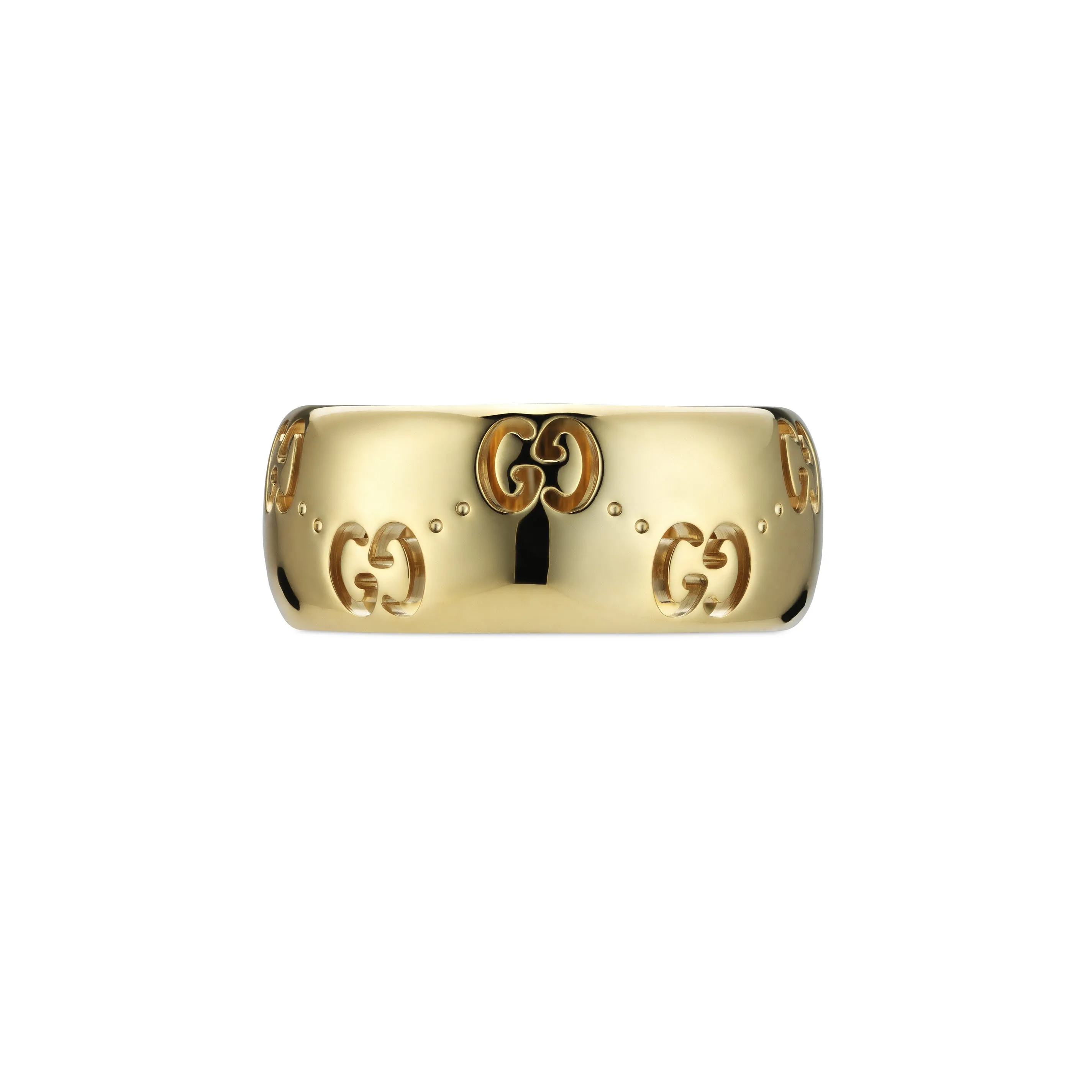 Gucci Icon 18ct Yellow Gold Ring sold by C.W. Sellors product image thumbnail 2