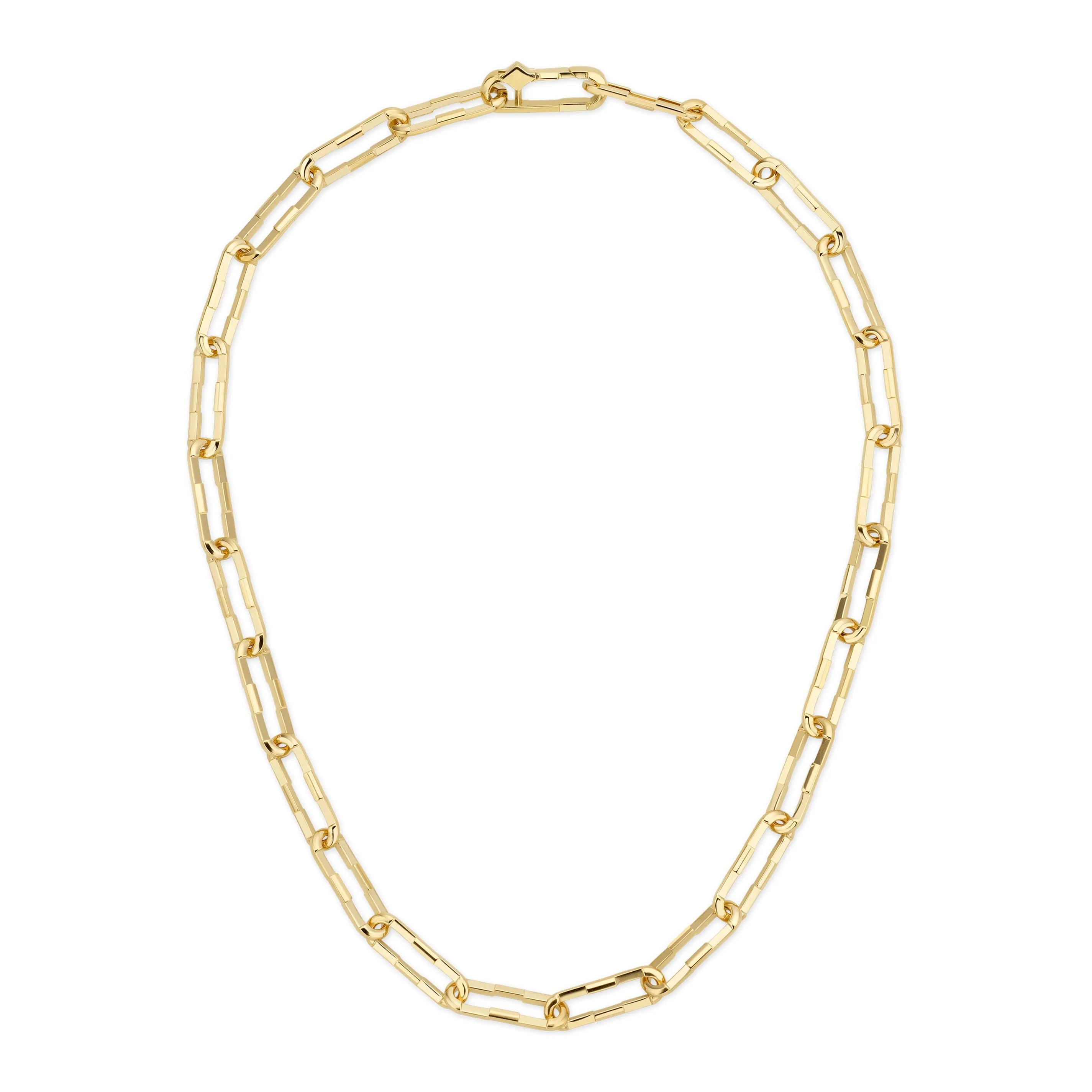 Gucci Link to Love 18ct Yellow Gold Chain Necklace sold by C.W. Sellors product image thumbnail 2