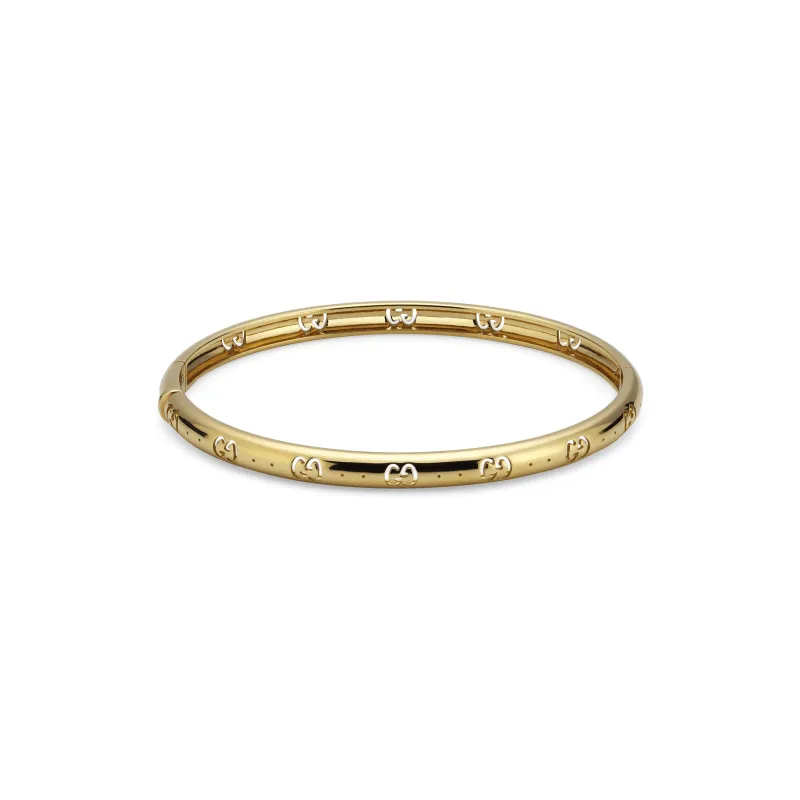 Gucci Icon 18ct Yellow Gold Bracelet sold by C.W. Sellors