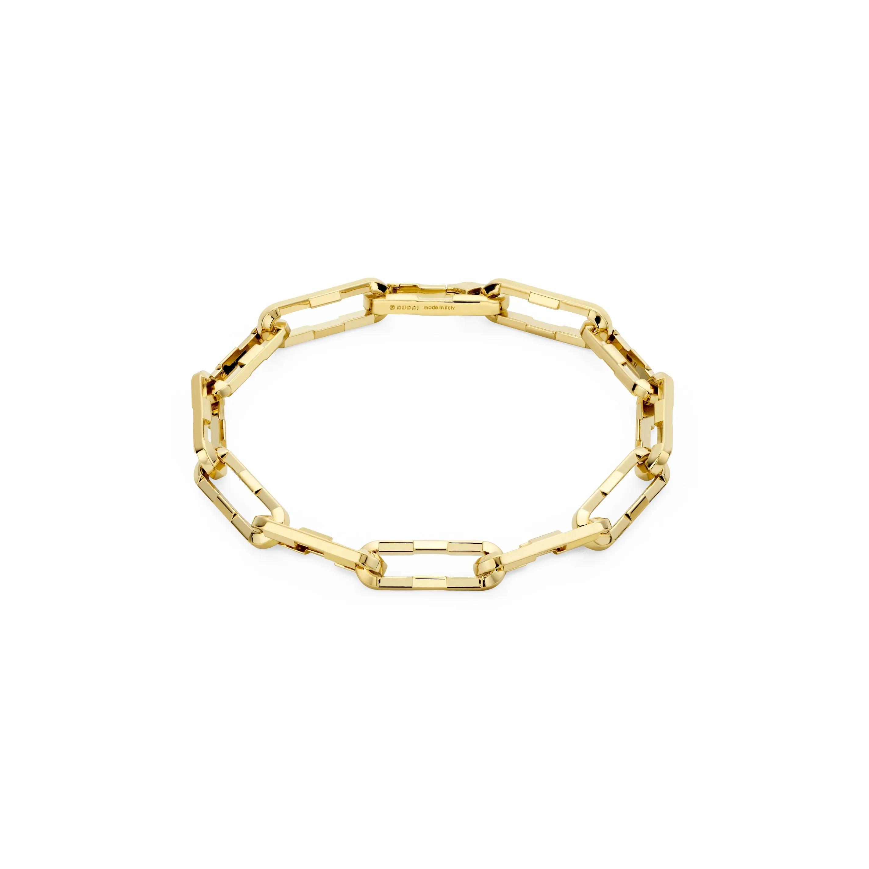 Gucci Link to Love 18ct Yellow Gold Chain Bracelet sold by C.W. Sellors