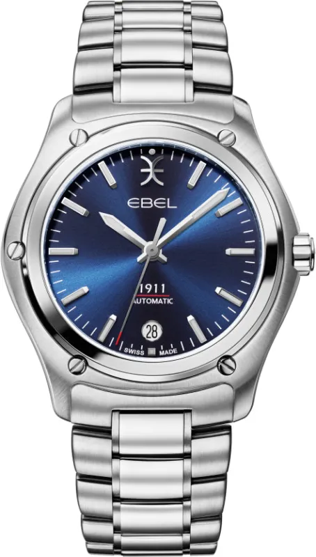 Ebel 1911 39mm Blue Watch sold by C.W. Sellors