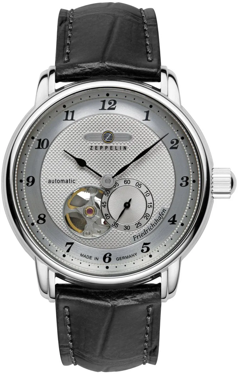 Zeppelin Friedrichshafen Automatic Open Heart Watch sold by C.W. Sellors