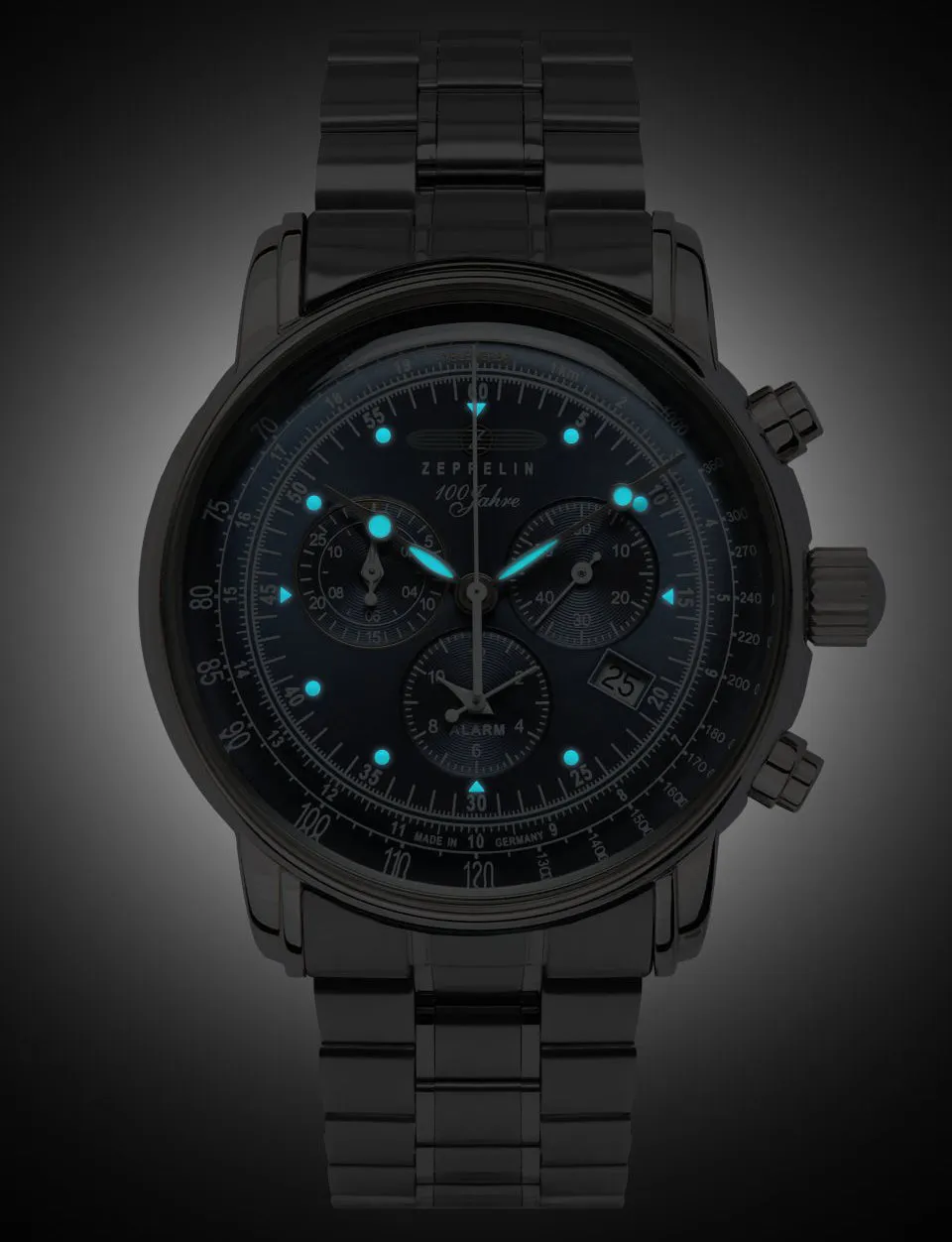 Zeppelin 100 Years Zeppelin Quartz Chronograph Watch sold by C.W. Sellors product image thumbnail 2