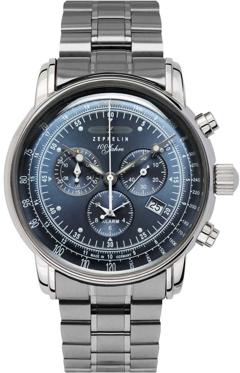 Zeppelin 100 Years Zeppelin Quartz Chronograph Watch sold by C.W. Sellors