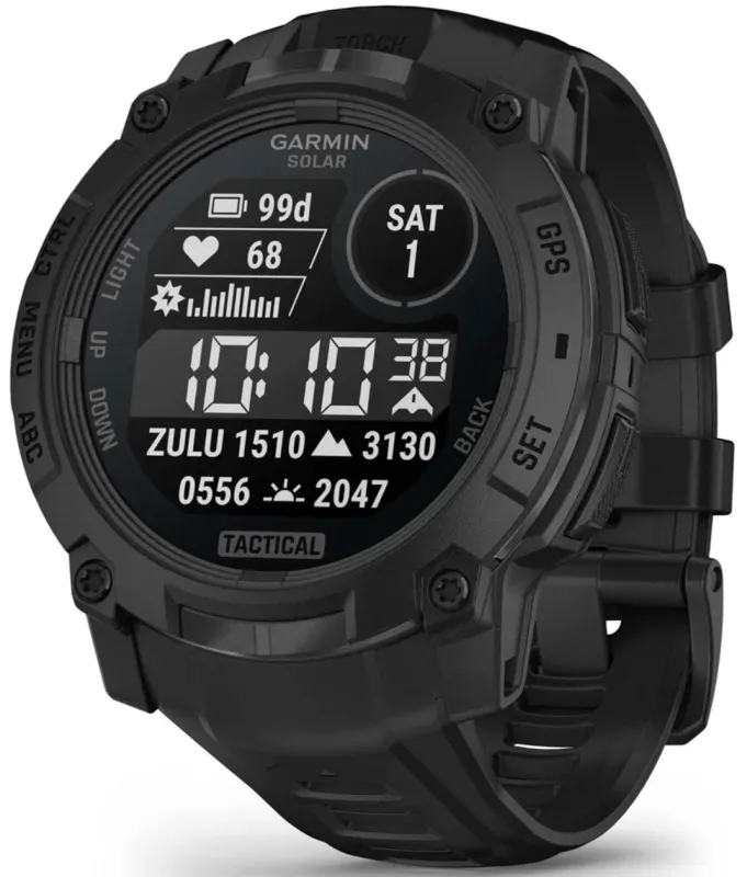 Garmin Instinct 3 Solar Tactical Edition 50mm Watch sold by C.W. Sellors