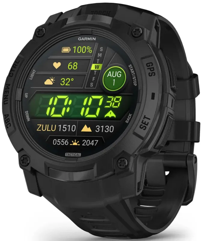Garmin Instinct 3 Amoled Tactical Edition 50mm Watch sold by C.W. Sellors