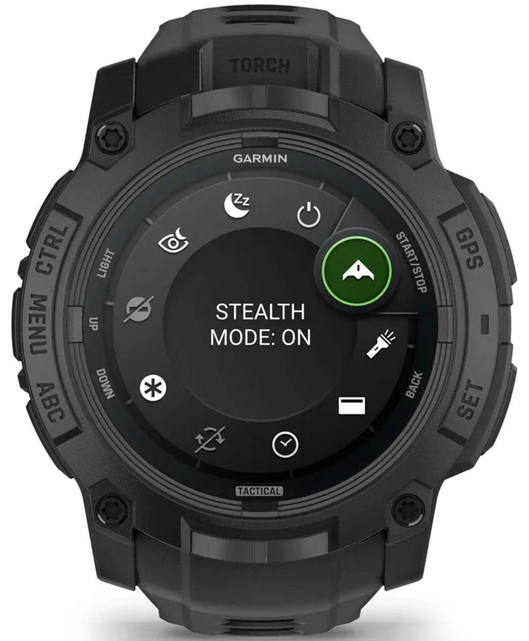 Garmin Instinct 3 Amoled Tactical Edition 50mm Watch sold by C.W. Sellors product image thumbnail 3