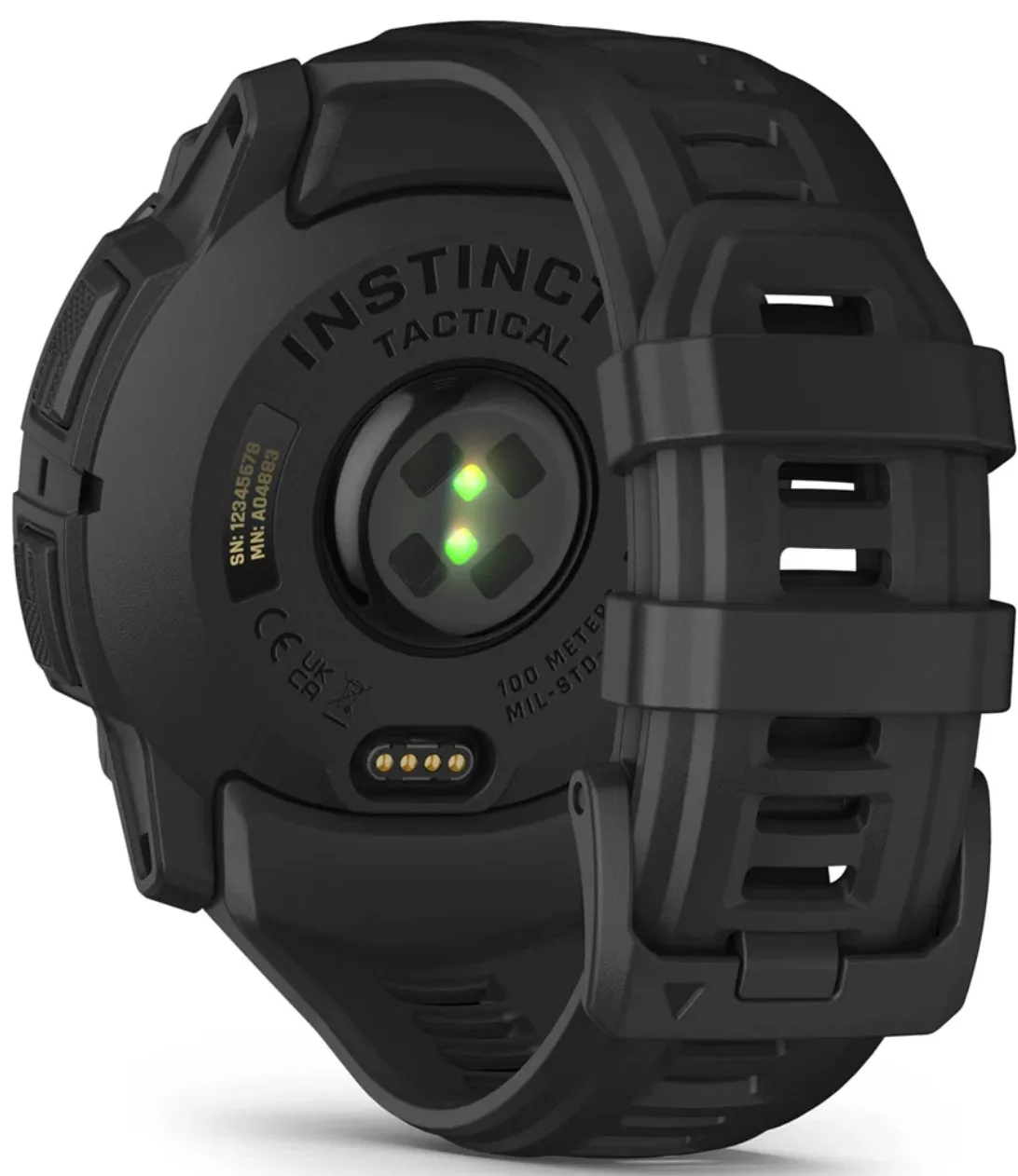 Garmin Instinct 3 Amoled Tactical Edition 50mm Watch sold by C.W. Sellors product image thumbnail 4