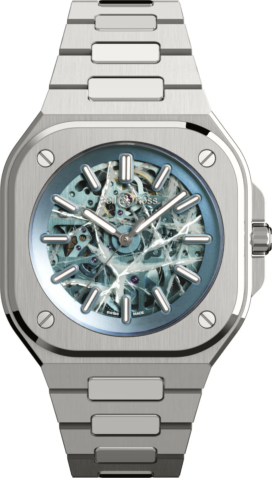 Bell & Ross BR 05 Skeleton Arctic Blue Limited Edition Watch sold by C.W. Sellors
