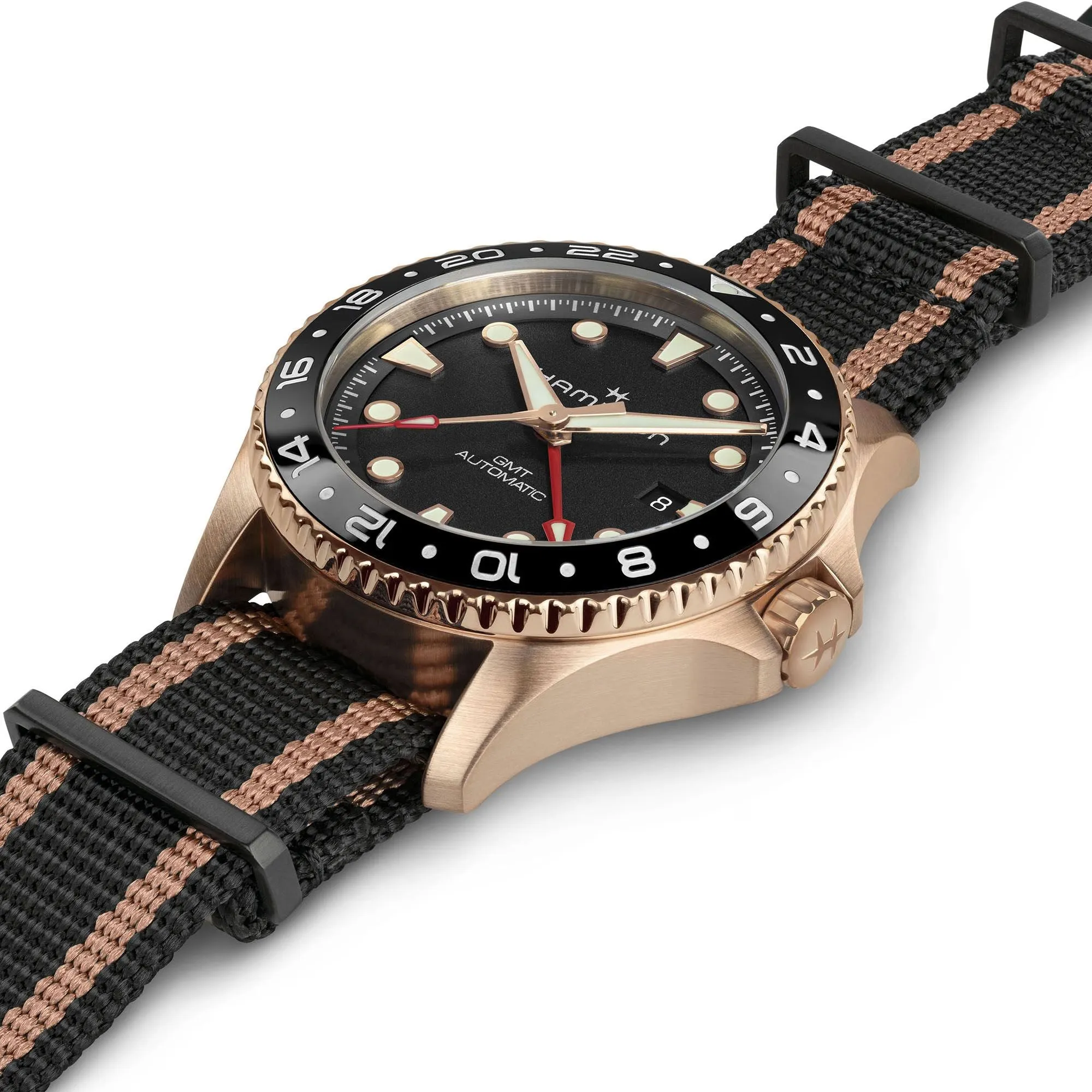 Hamilton Khaki Navy Scuba GMT Watch sold by C.W. Sellors product image thumbnail 2