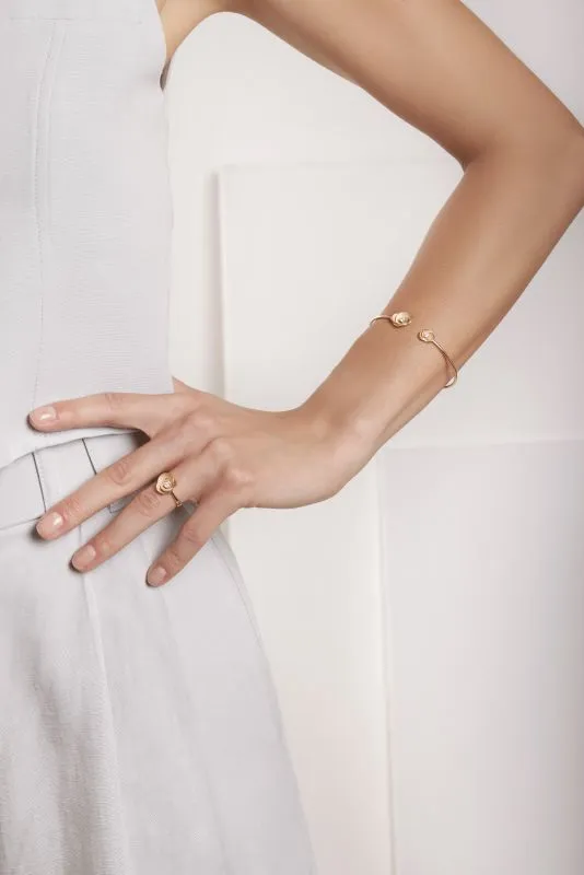 Annamaria Cammilli 18ct Natural Beige 0.1ct Diamond Desert Rose Series Ring sold by C.W. Sellors product image thumbnail 2