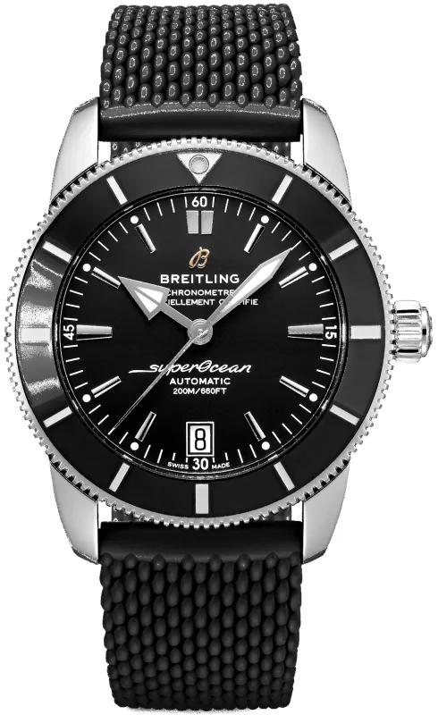 Breitling Pre-Owned Superocean Heritage II B20 42 Rubber Aero Classic Watch D made by C.W. Sellors