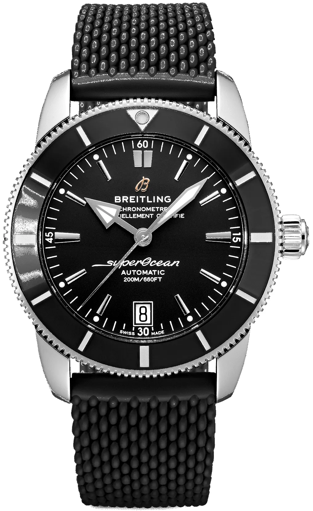 Breitling Pre-Owned Superocean Heritage II B20 42 Rubber Aero Classic Watch D sold by C.W. Sellors