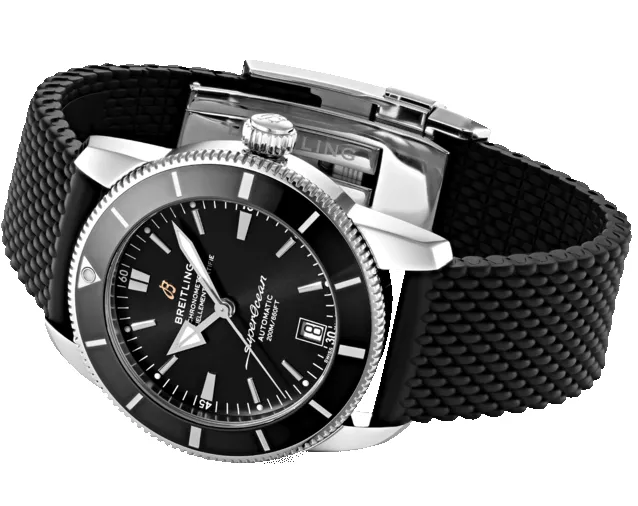 Breitling Pre-Owned Superocean Heritage II B20 42 Rubber Aero Classic Watch D sold by C.W. Sellors product image thumbnail 3