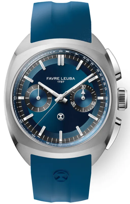 Favre Leuba Chief Chronograph Watch made by C.W. Sellors