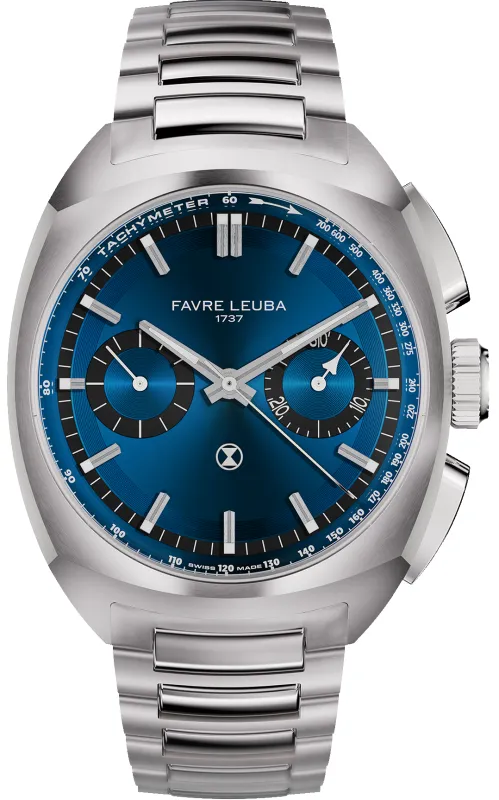 Favre Leuba Chief Chronograph Watch made by C.W. Sellors