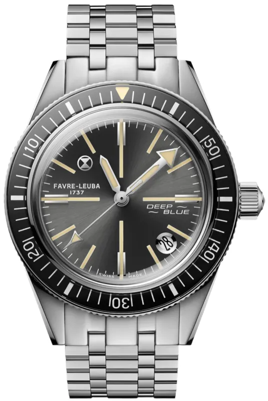 Favre Leuba Deep Blue Revival Watch made by C.W. Sellors