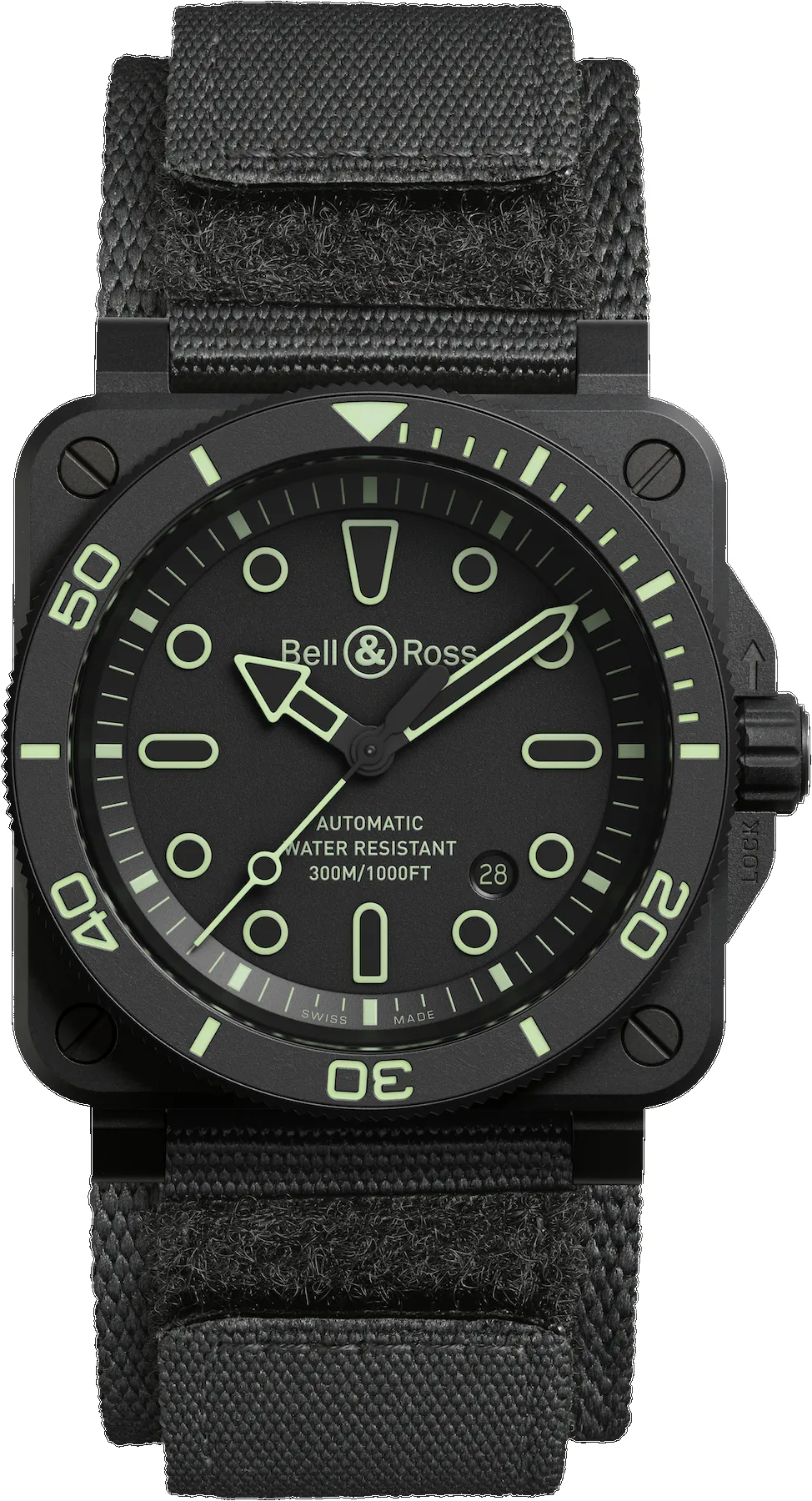 Bell & Ross BR 03 Diver Lum Outline Ceramic Limited Edition Watch sold by C.W. Sellors product image thumbnail 2