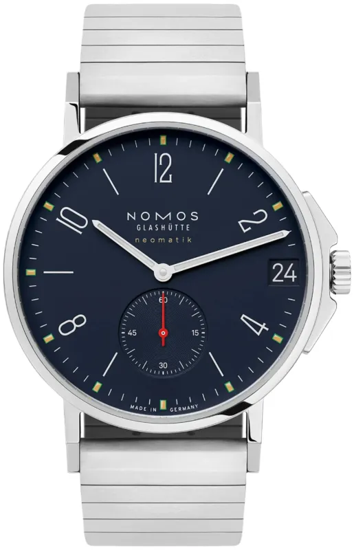 Nomos Glashutte Ahoi Neomatik 38 Date Atlantic Steel Back Watch sold by C.W. Sellors