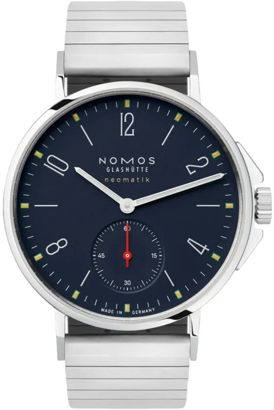 Nomos Glashutte Ahoi Neomatik Atlantic Sapphire Crystal Watch sold by C.W. Sellors