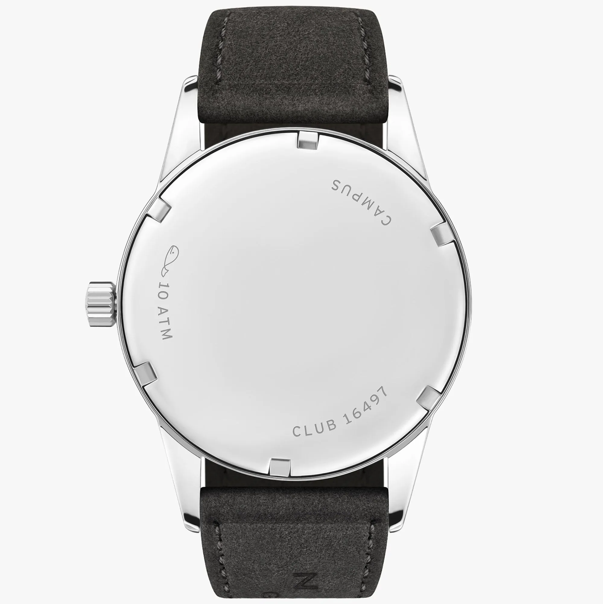Nomos Glashutte Club Campus 38 Nigh Sky Steel Back Watch sold by C.W. Sellors product image thumbnail 2