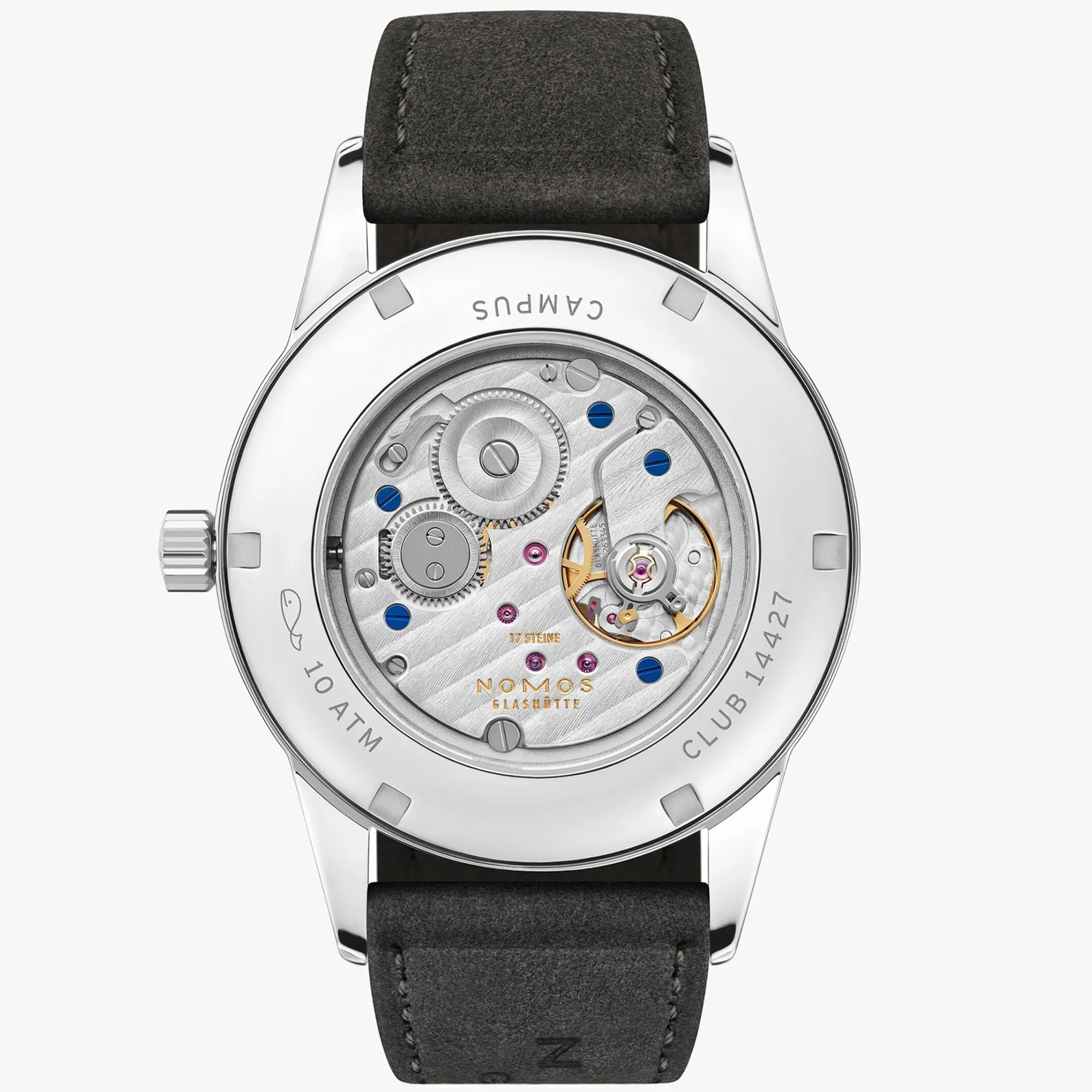 Nomos Glashutte Club Campus 38 Sapphire Crystal Watch sold by C.W. Sellors product image thumbnail 2