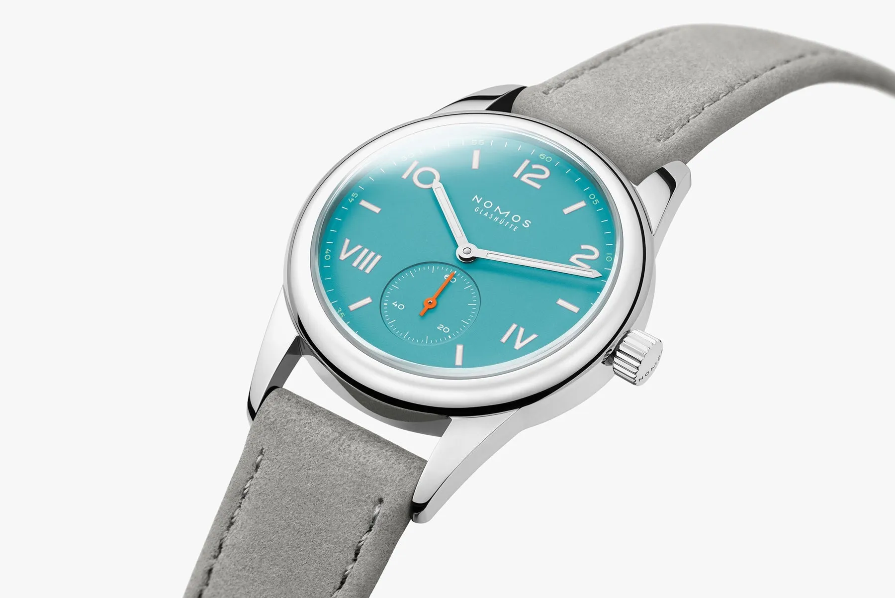Nomos Glashutte Club Campus Endless Blue Sapphire Crystal Watch sold by C.W. Sellors product image thumbnail 3