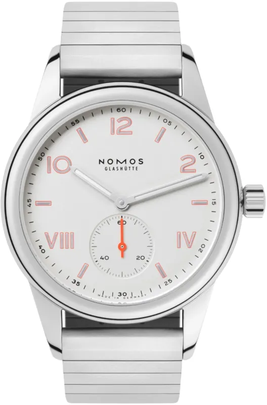 Nomos Glashutte Club Campus Steel Back Watch sold by C.W. Sellors