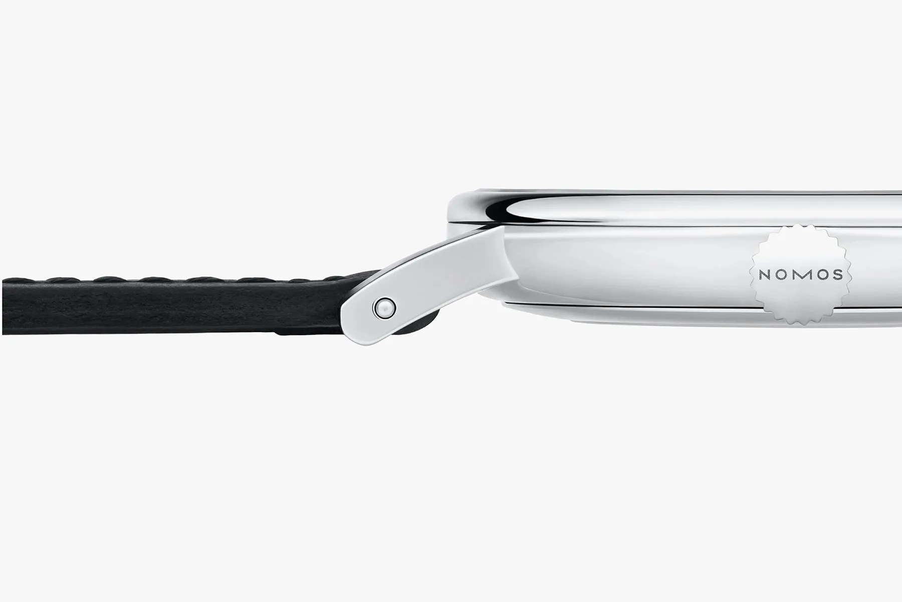 Nomos Glashutte Ludwig 38 Steel Back Watch sold by C.W. Sellors product image thumbnail 4