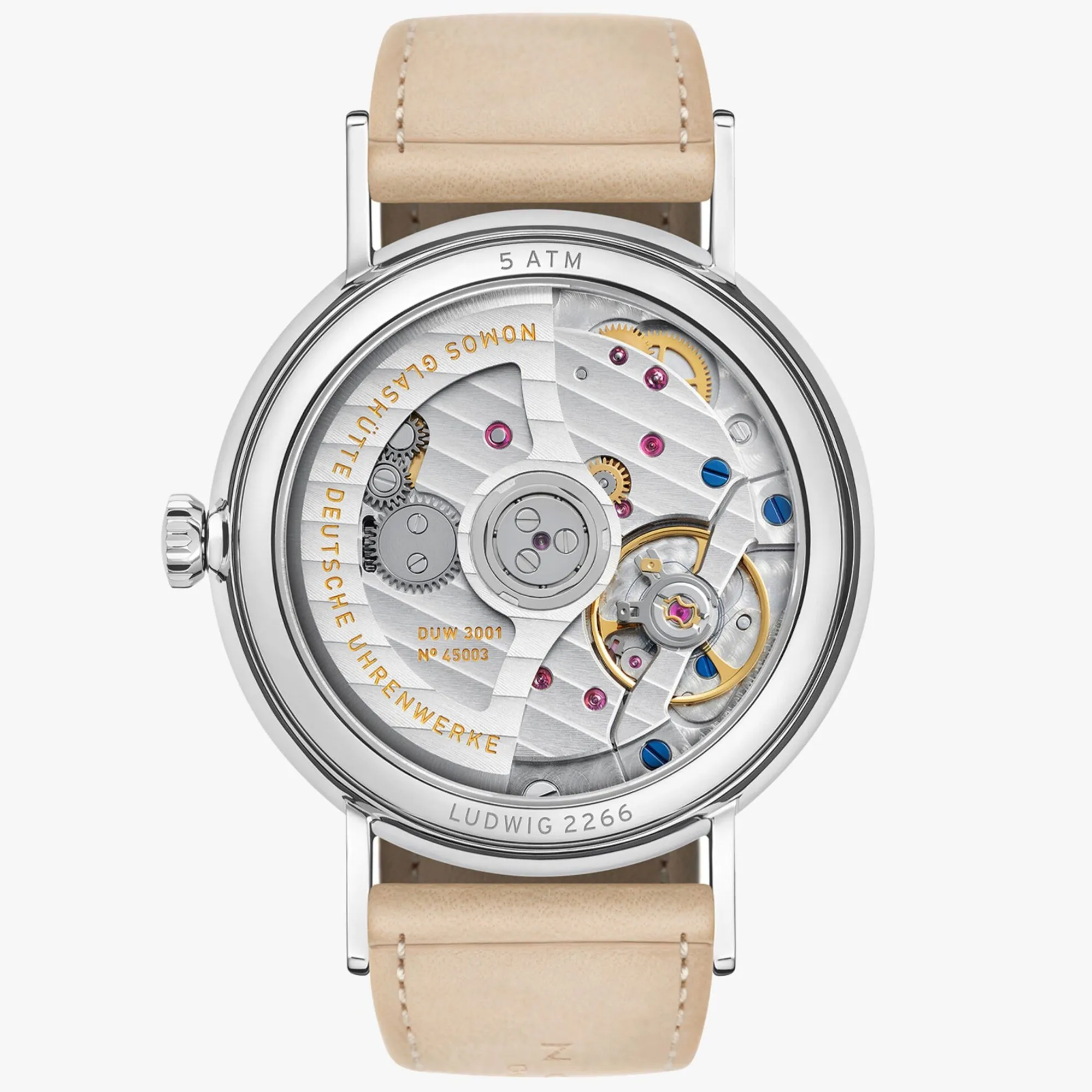 Nomos Glashutte Ludwig Neomatik Champagner Sapphire Crystal Watch sold by C.W. Sellors product image thumbnail 2