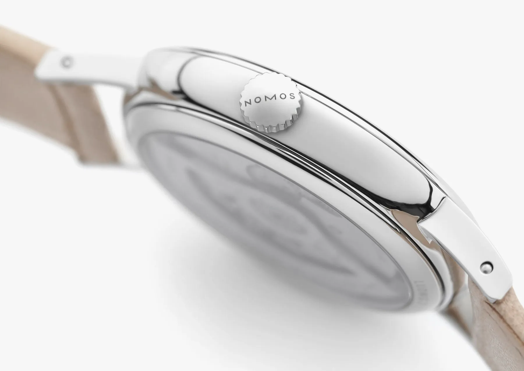 Nomos Glashutte Ludwig Neomatik Champagner Sapphire Crystal Watch sold by C.W. Sellors product image thumbnail 5