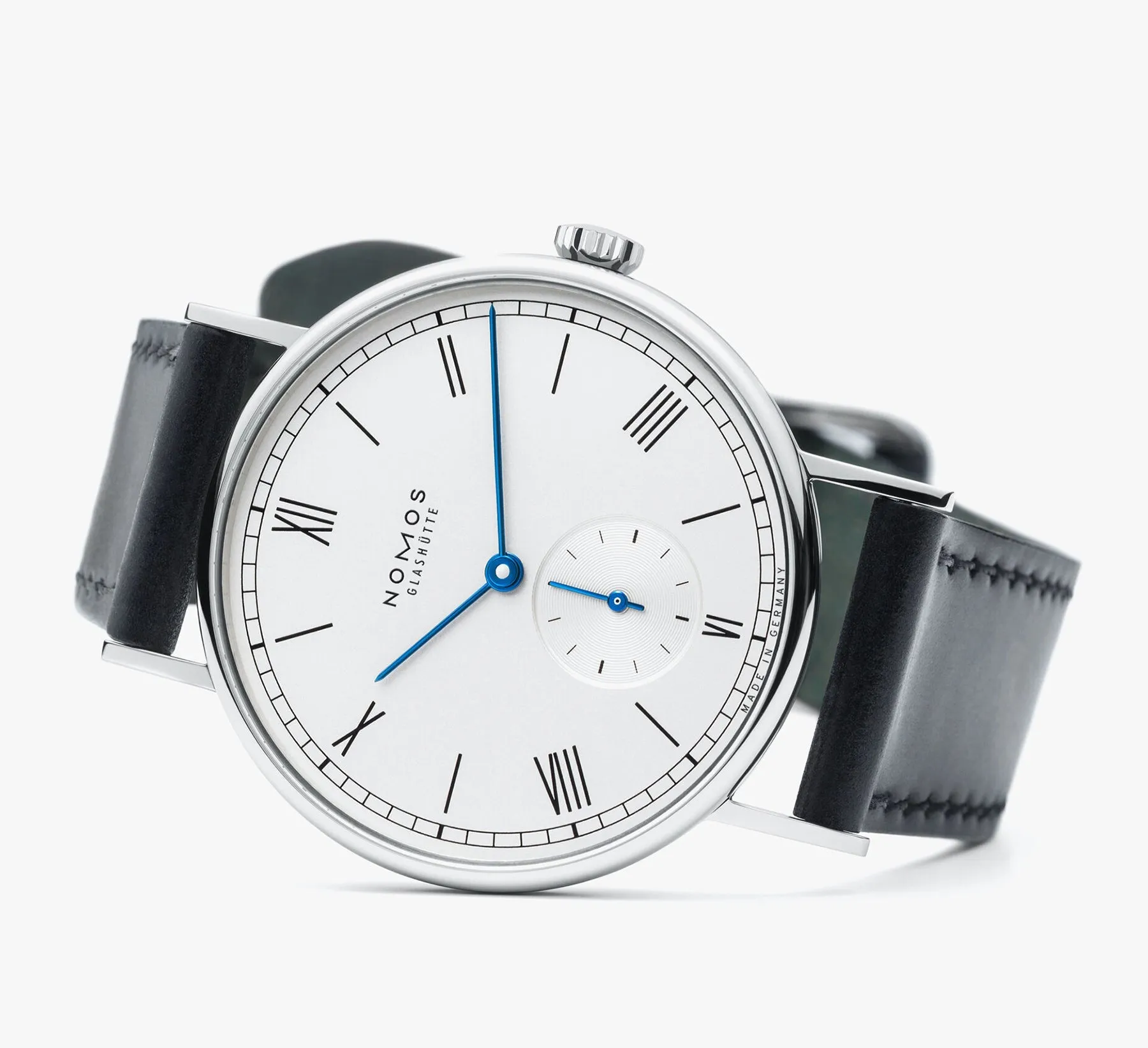 Nomos Glashutte Ludwig Steel Back Watch sold by C.W. Sellors product image thumbnail 4