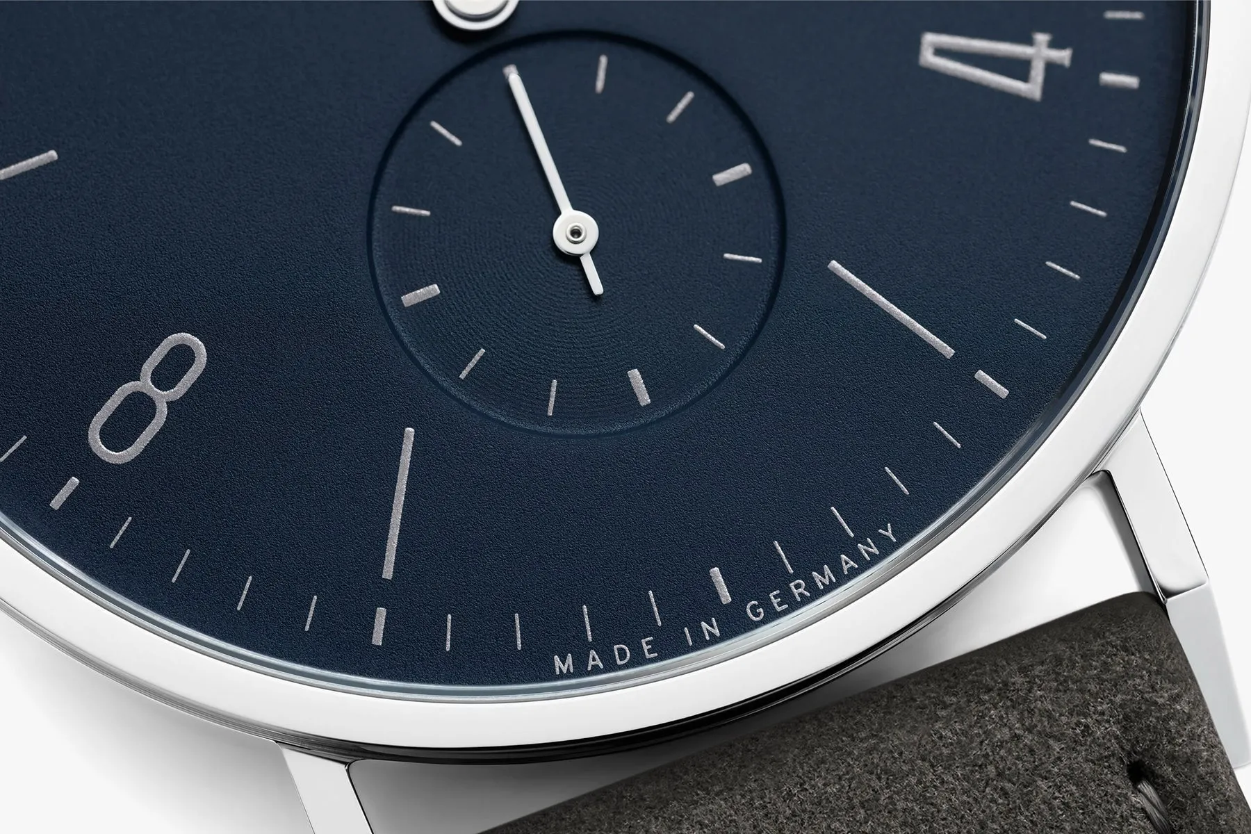 Nomos Glashutte Tangente 38 Midnight Blue Sapphire Crystal Watch sold by C.W. Sellors product image thumbnail 4
