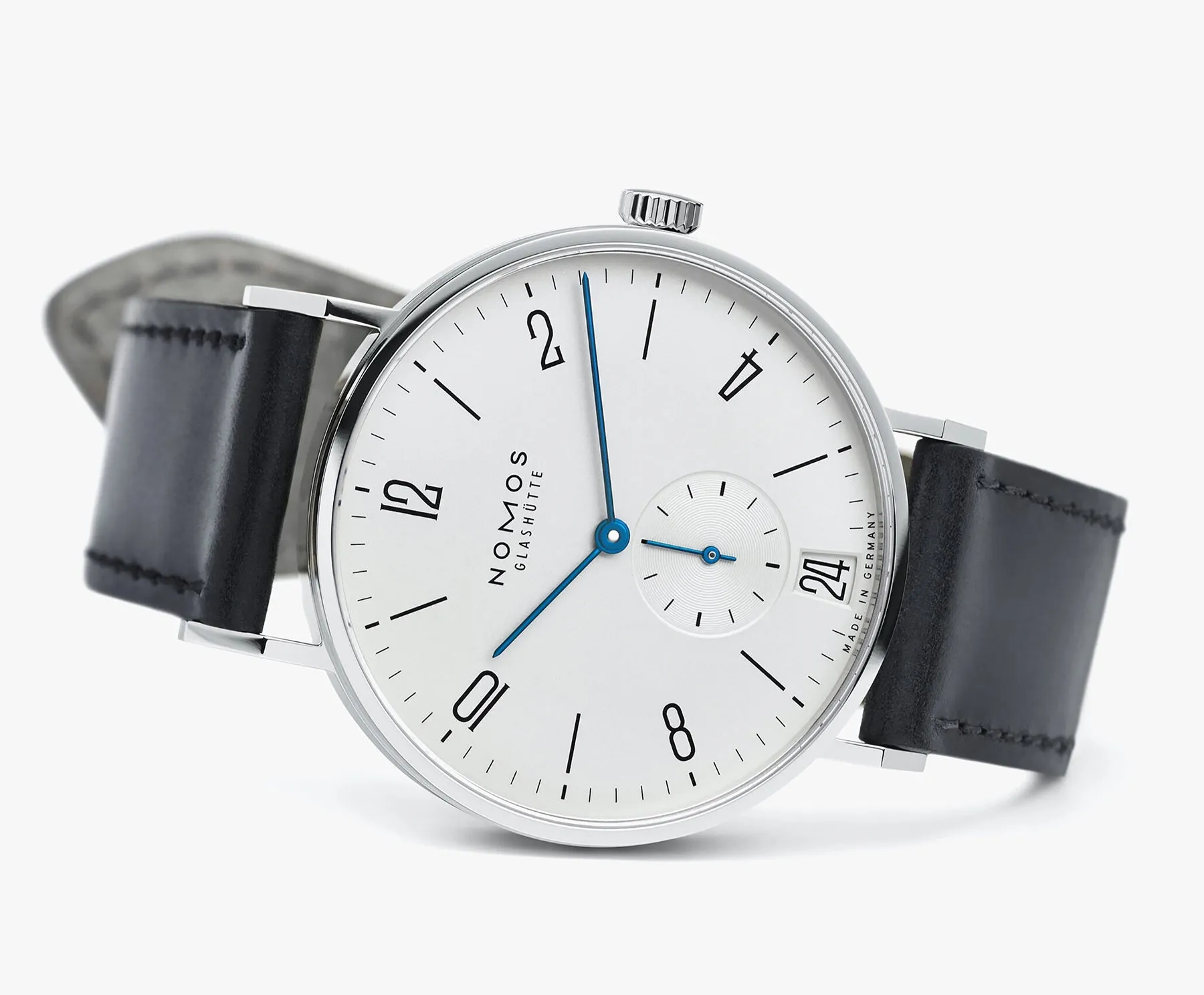 Nomos Glashutte Tangente Datum Sapphire Crystal Watch sold by C.W. Sellors product image thumbnail 4