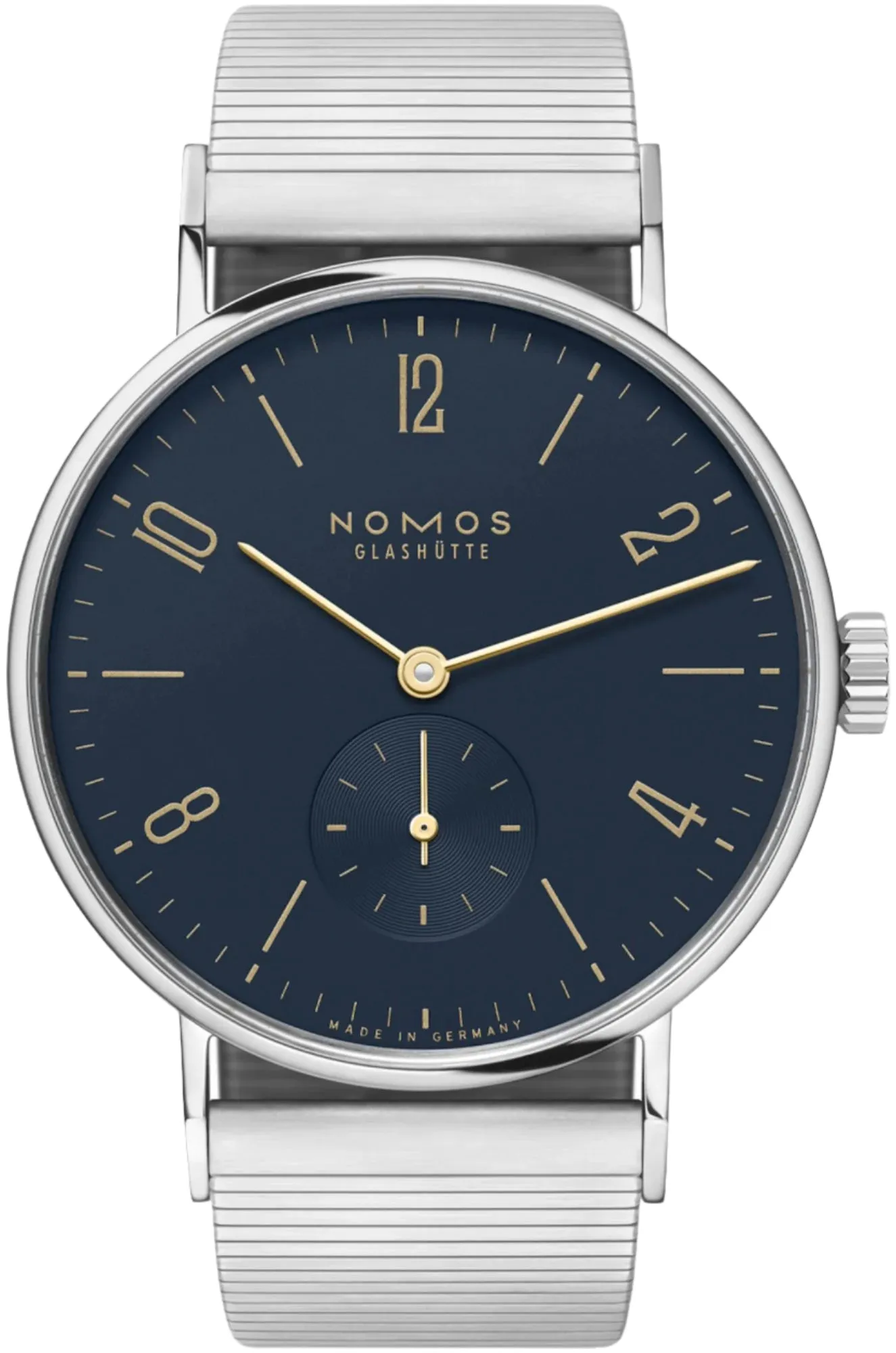 Nomos Glashutte Tangente Midnight Blue Sapphire Crystal Watch sold by C.W. Sellors