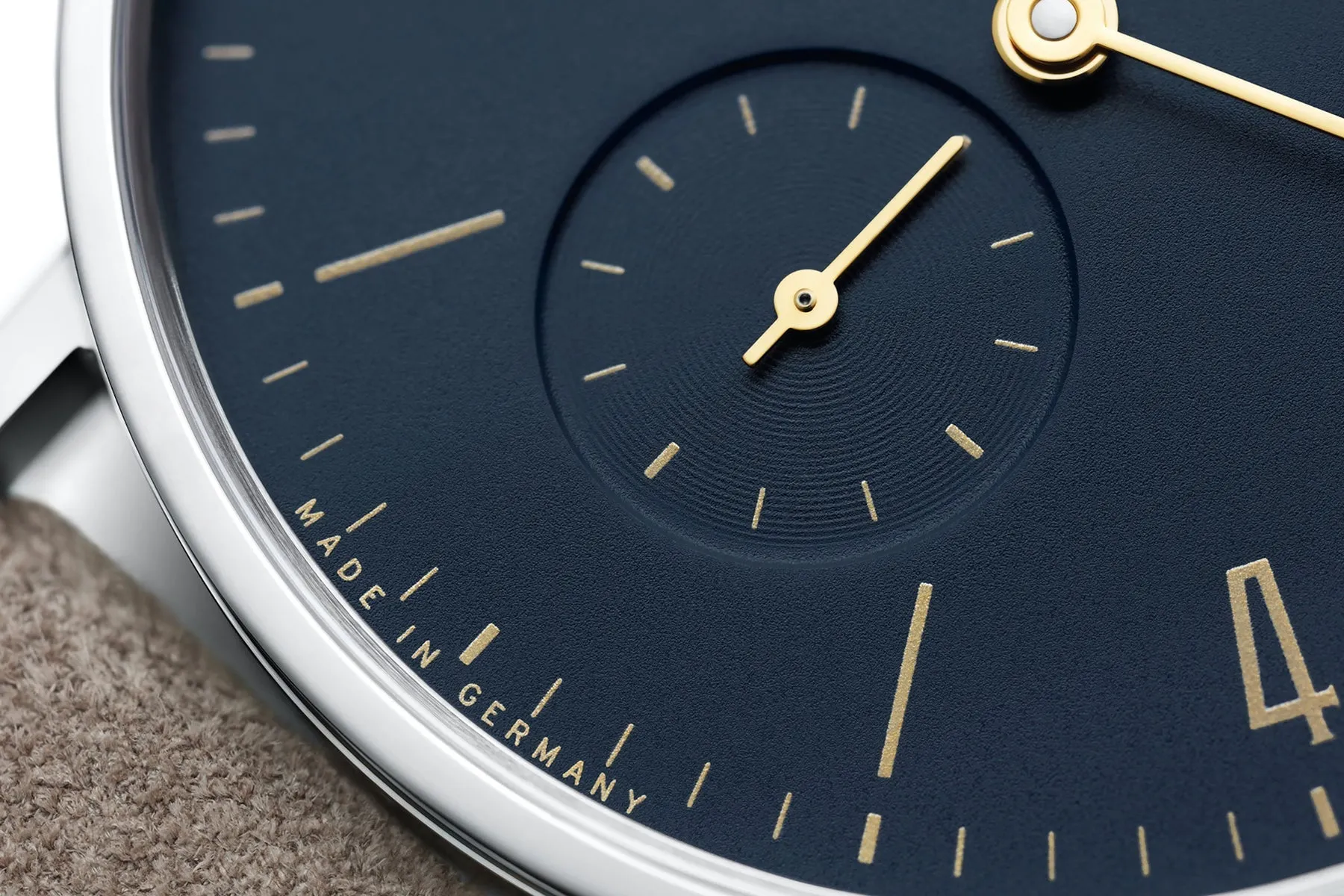Nomos Glashutte Tangente Midnight Blue Sapphire Crystal Watch sold by C.W. Sellors product image thumbnail 4