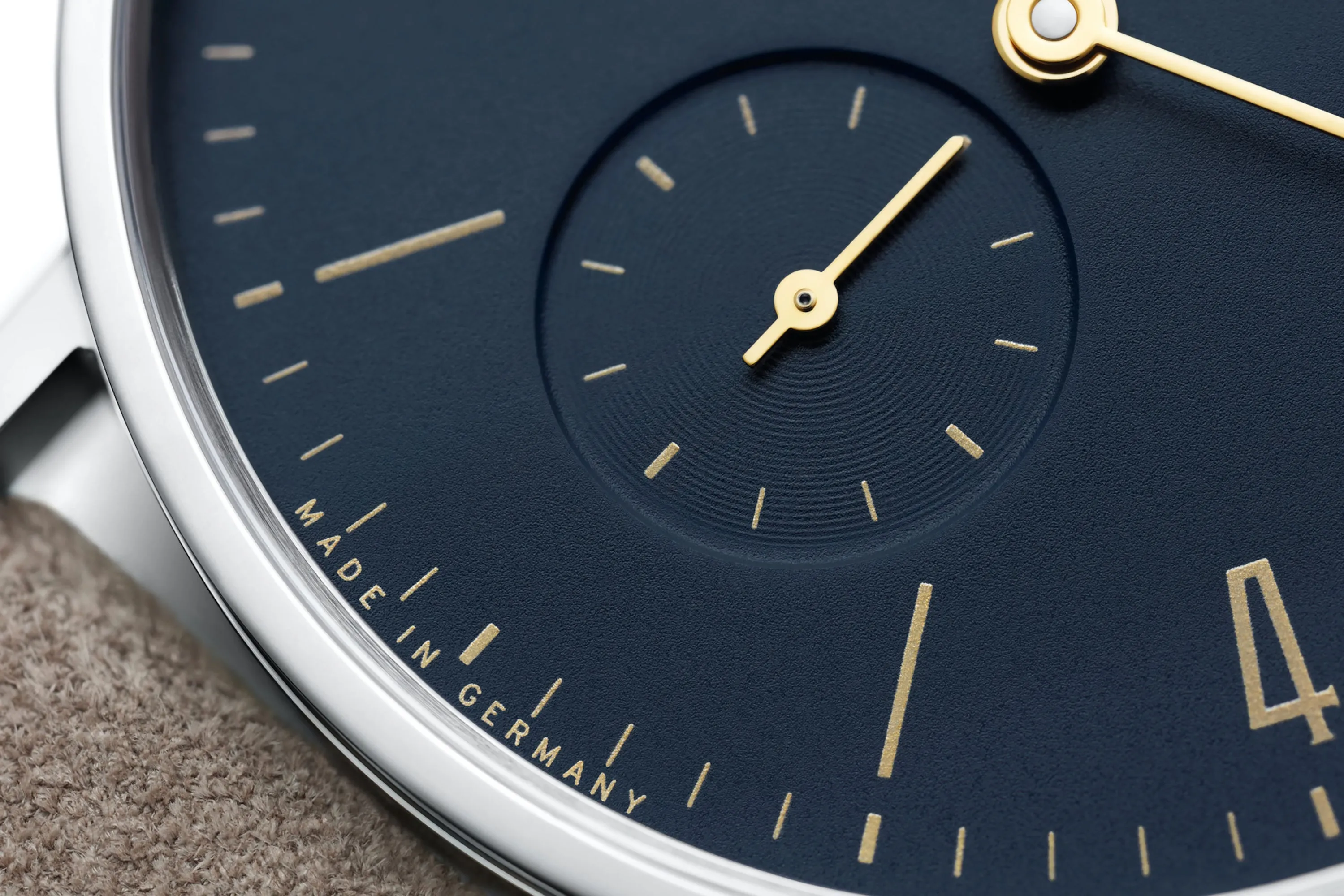 Nomos Glashutte Tangente Midnight Blue Steel Back Watch sold by C.W. Sellors product image thumbnail 4