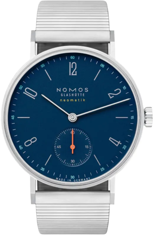 Nomos Glashutte Tangente Neomatik Nachtblau Sapphire Crystal Watch sold by C.W. Sellors