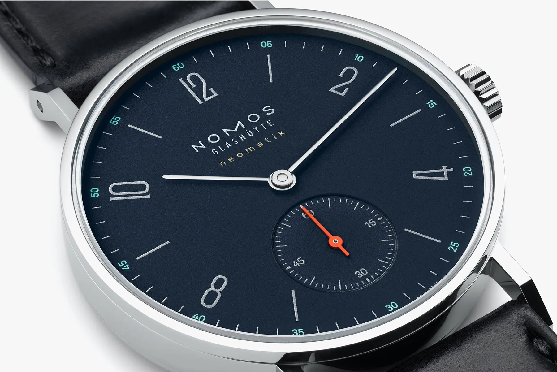 Nomos Glashutte Tangente Neomatik Nachtblau Sapphire Crystal Watch sold by C.W. Sellors product image thumbnail 2