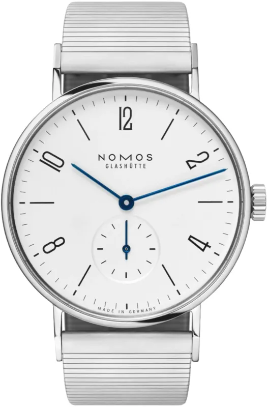 Nomos Glashutte Tangente Steel Back Watch sold by C.W. Sellors